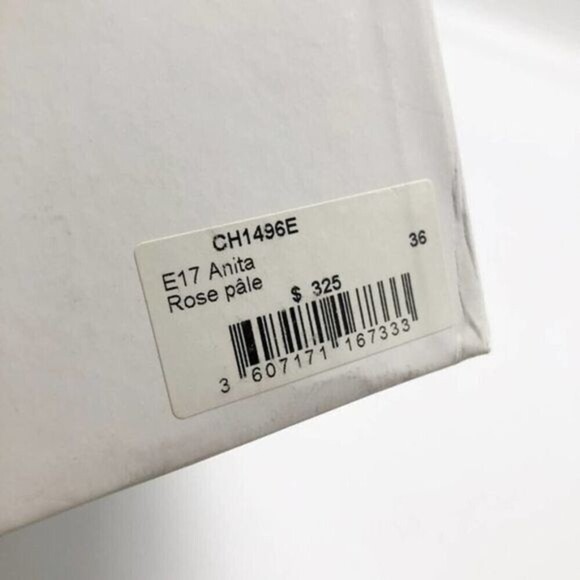 SANDRO Anita Rose Leather Velcro Trainers Sneakers  - Picture 10 of 11